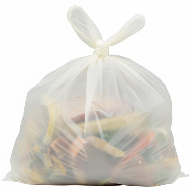 Kompostierbarer Beutel / Kompostierbarer Beutel, 10L, Qualität garantiert, 0,052€/Stück, 2,59€/Rolle