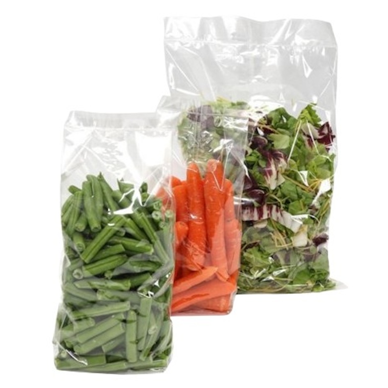 clear zipper bag for food